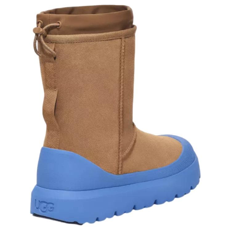Ботинки зимние UGG CLASSIC SHORT Искусственная замша Водонепроницаемый Удобный Средний Снегокат Мужской Каштановый - изображение 3