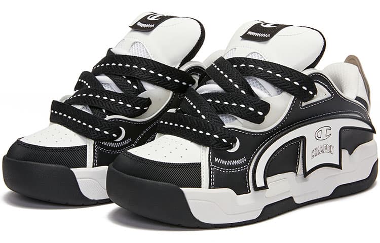 Кроссовки Champion Essentials Low Black White - изображение 3