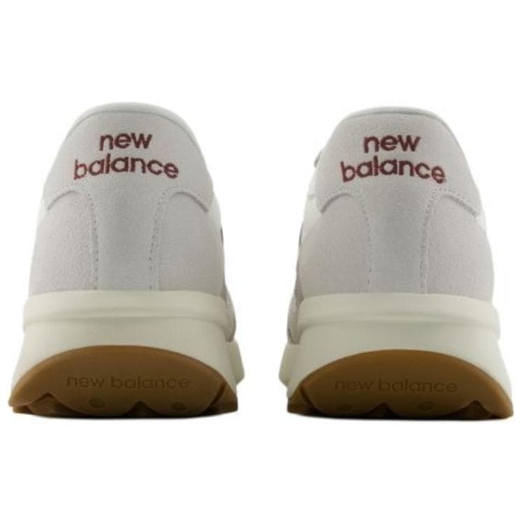 Кроссовки New Balance 370 Устойчивая к истиранию Низкая Повседневная Обувь Мужская Экрю - изображение 3