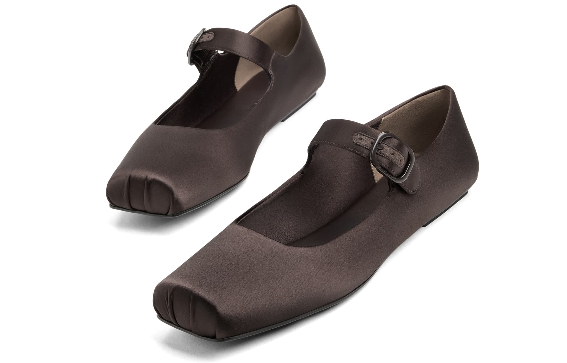 CHARLES KEITH Маленький CK Ткань Тонкие и Без Форма Туфли Мэри Джейн 0,8 см Женские - изображение 3