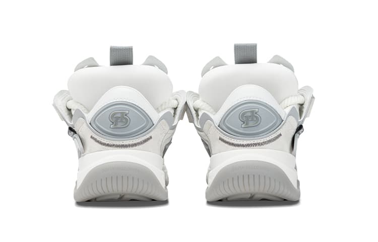 Кроссовки DAISY FELLOWES Rocket 001 White Grey - изображение 6