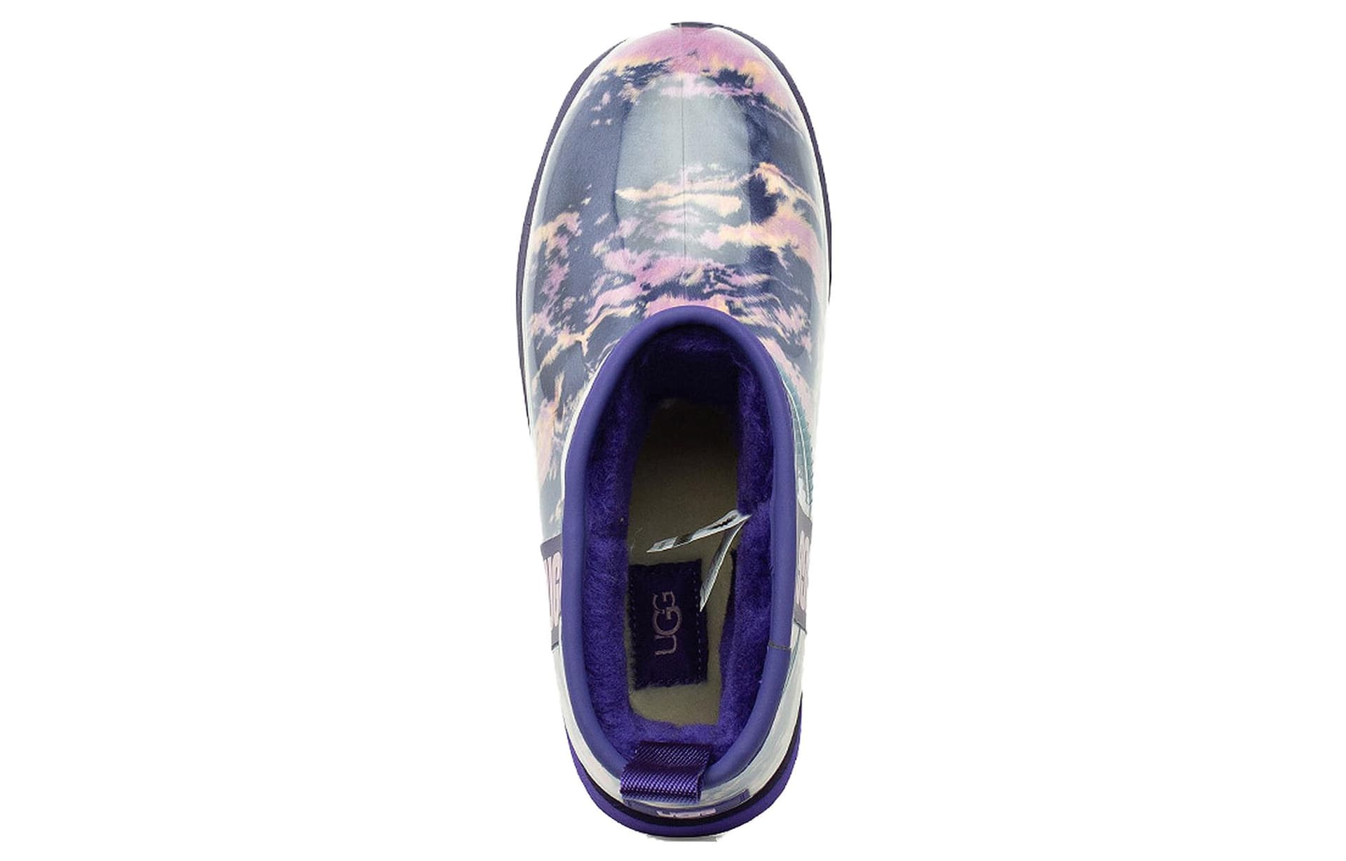 Ботинки зимние UGG Classic Clear Mini Marble Violet - изображение 5