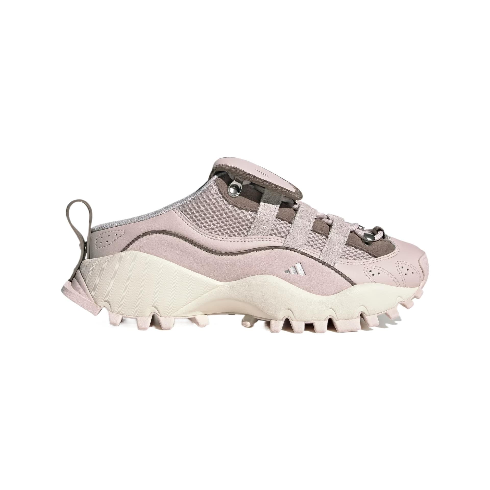 Кроссовки Adidas FOS SEEULATER MULE Сетчатая ткань синтетическая кожа низкий топ повседневная обувь женский фиолетово-розовый - изображение 2