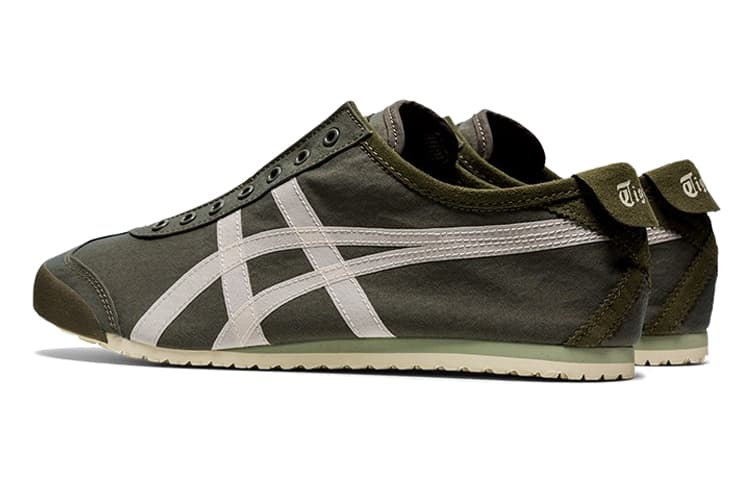 Кроссовки Onitsuka Tiger MEXICO 66 Slip-On Olive Green - изображение 4