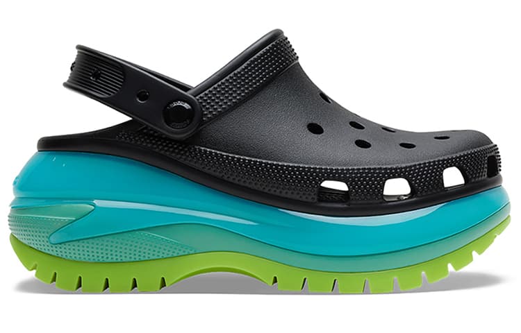 Сабо Crocs Sport Sandal Black Blue - изображение 2