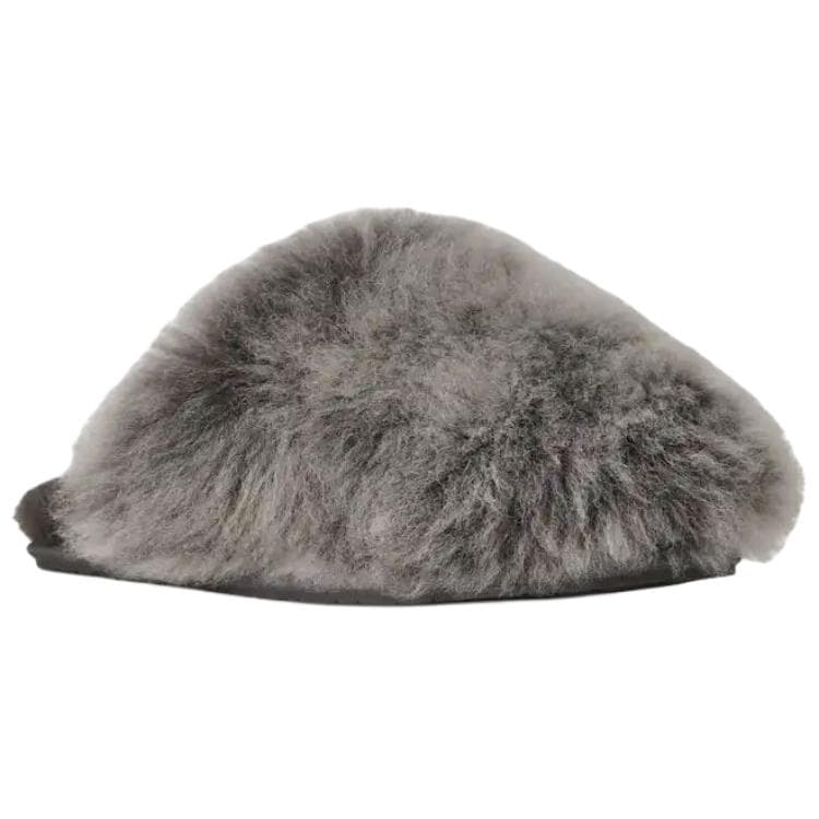 Сандалии UGG Scuffette CHALET Овчина Универсальная Винтажная Модель С Флисовой Подкладкой Мюли Резиновая Подошва Закрытые Тапочки - изображение 3