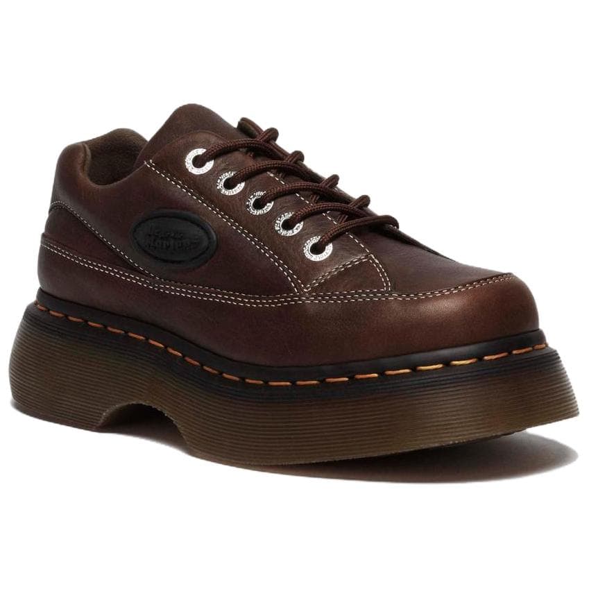 Тапочки Dr.Martens Buzz 5 Кожа Повседневная Обувь Женская Темно-Коричневая - изображение 2