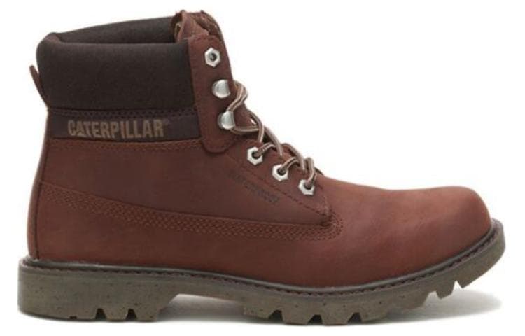 Ботинки уличные CAT Colorado WP Brown Red - изображение 2