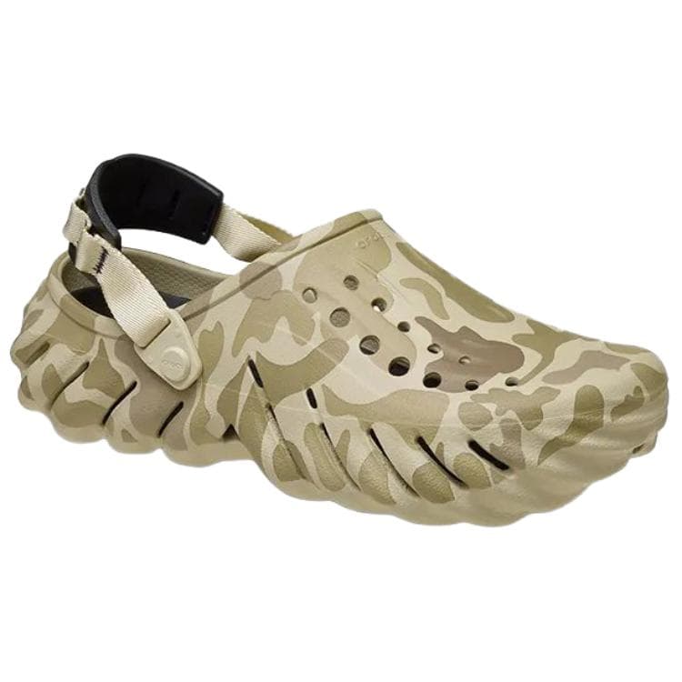 Сабо Crocs Echo Clog BOBO Утка HUNTING Сабо резиновые Унисекс Костяной белый - изображение 3