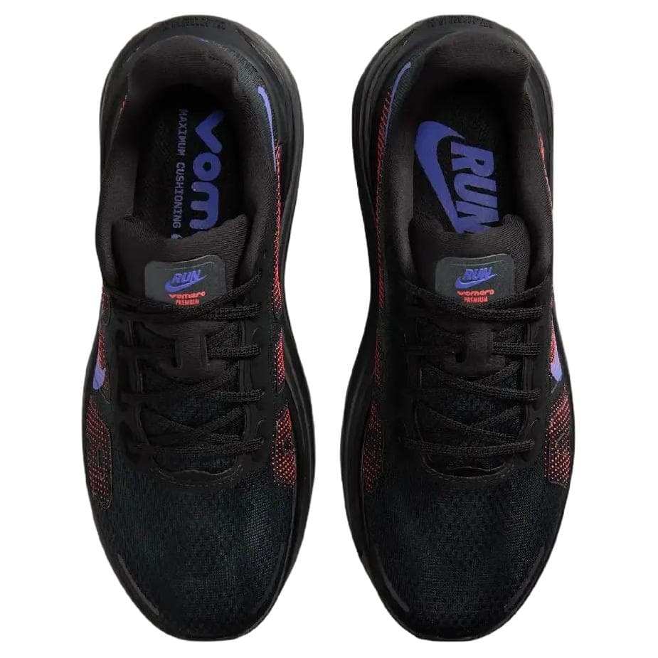 Кроссовки для бега Nike Vomero Premium Сетчатая ткань Дышащий Low Топ Беговые кроссовки Женские Черный - изображение 4