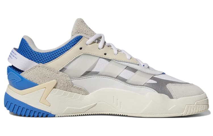 Кроссовки adidas Niteball White Blue - изображение 2