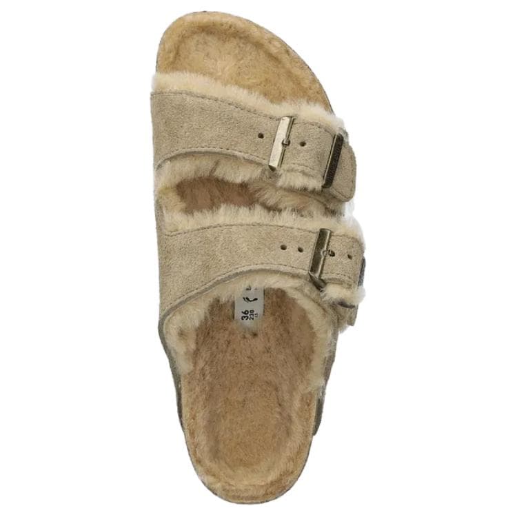 Сандалии Шлепанцы Birkenstock противоскользящие унисекс бежевые - изображение 5