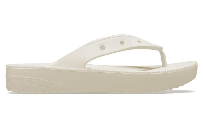 Сандалии Crocs Classic Cloud Flip Flops Bone White - изображение 2