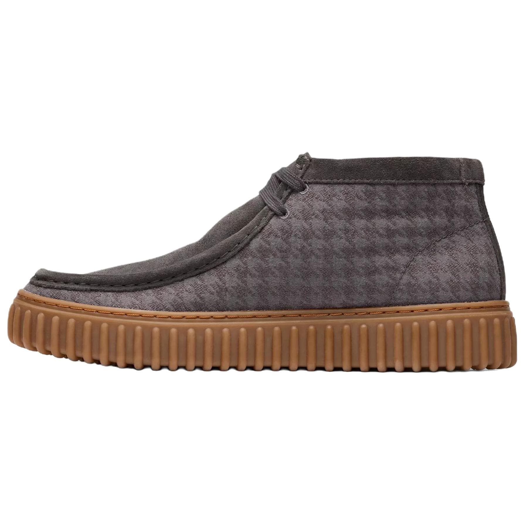 Сапоги Clarks Torhill Hi Искусственная замша Ботильоны Мужские Серые - изображение 1