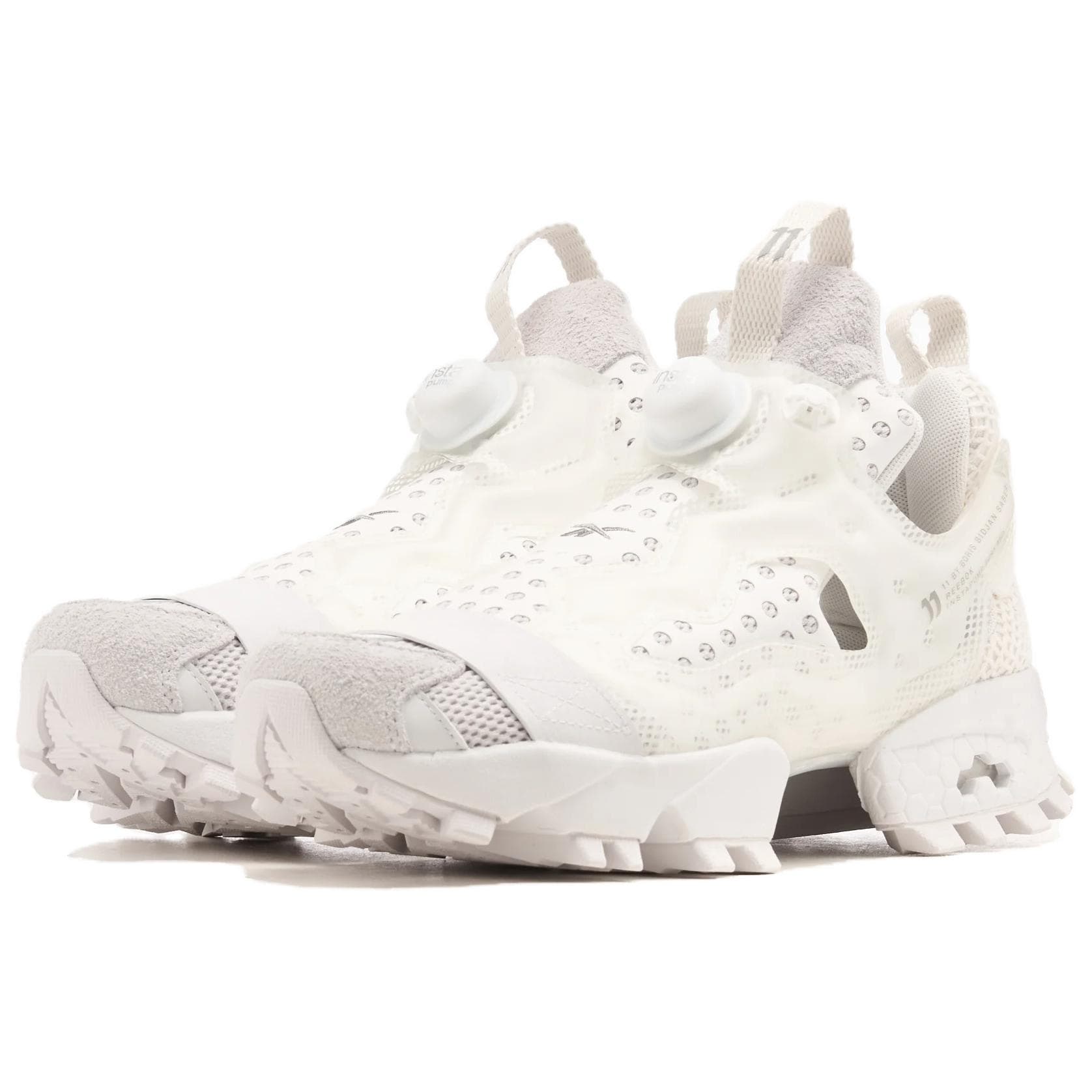 Кроссовки 11 BY BBS x REEBOK Instapump Fury High Топ Повседневная обувь Мужская Белая - изображение 3