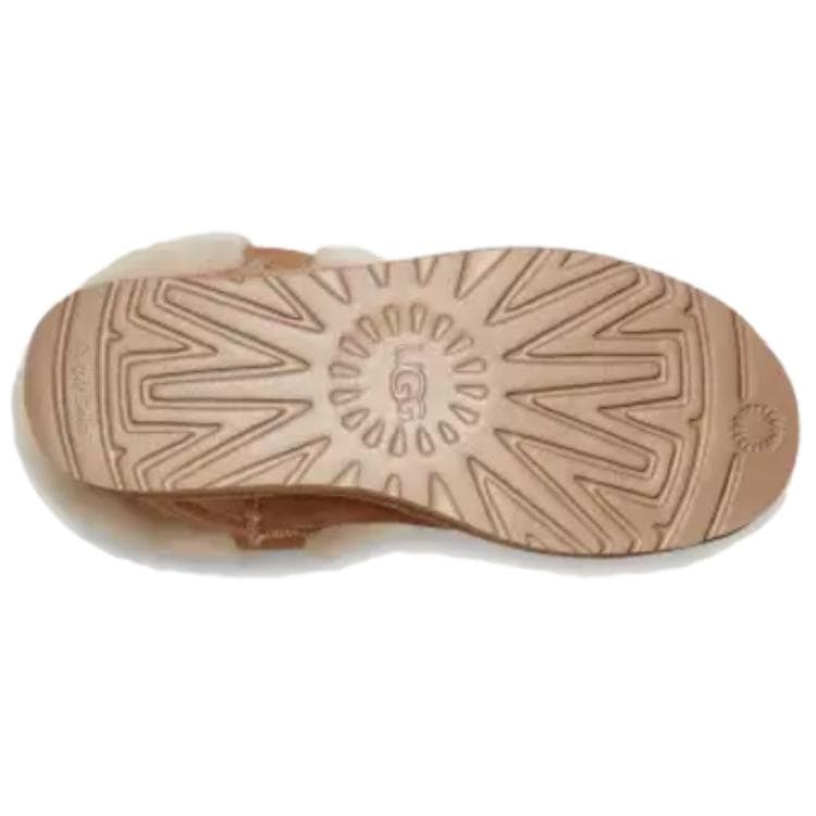 Ботинки UGG Suhenny Женские высокие сапоги до колена цвет каштановый - изображение 5