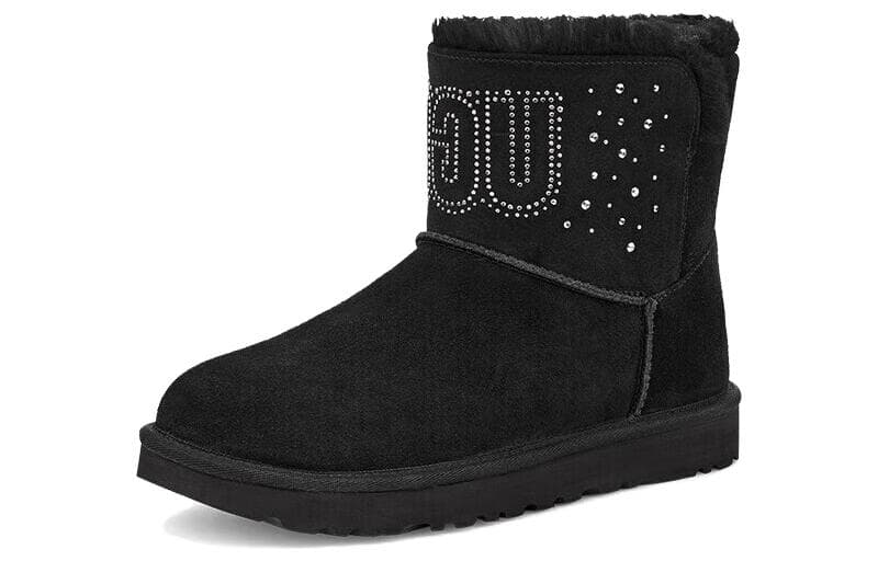 Ботинки зимние UGG Classic Short Black - изображение 3