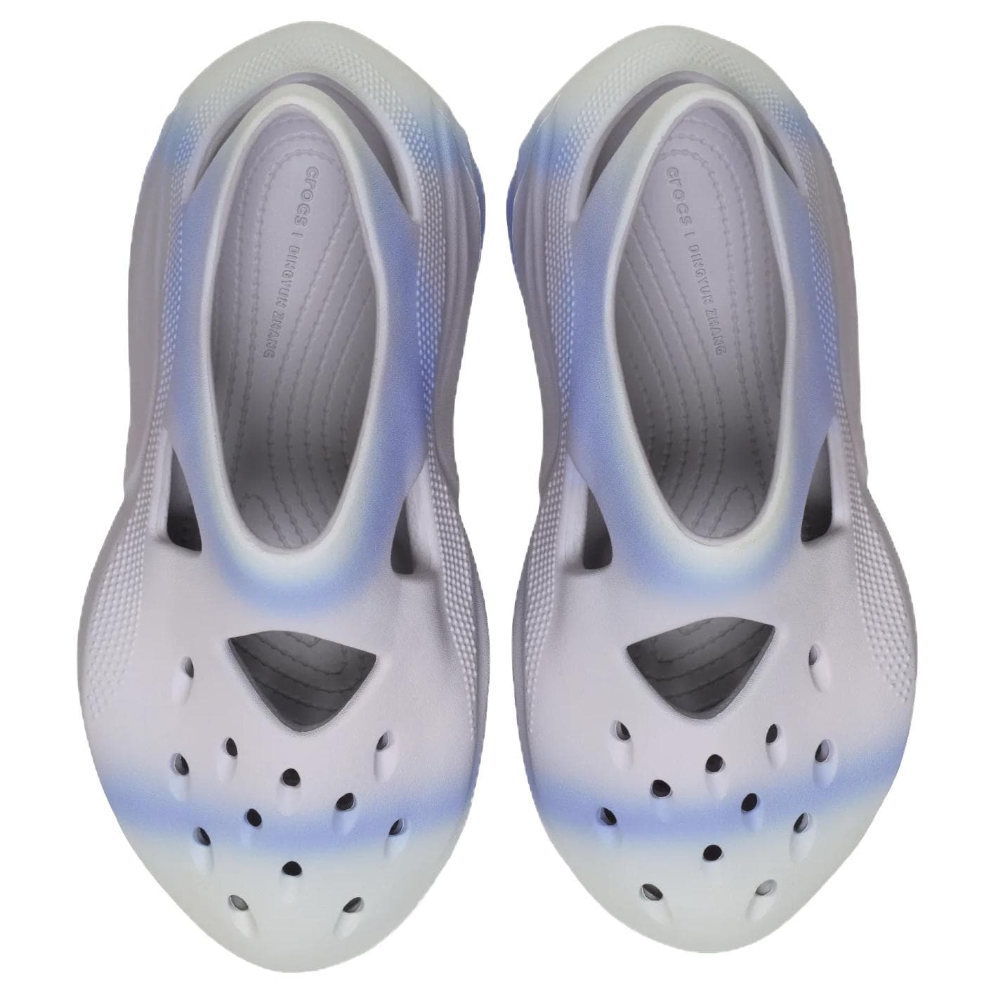 Сабо DingYun Zhang x Crocs Diffuser Лаконичная мода Сабо Унисекс Светлый Фиолетовый Туманный - изображение 3