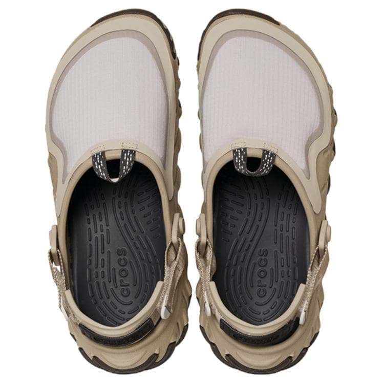 Сабо Crocs BOBO Танк Зонты ПУ (полиуретан) Сабо резиновые Унисекс Кора Коричневый - изображение 4