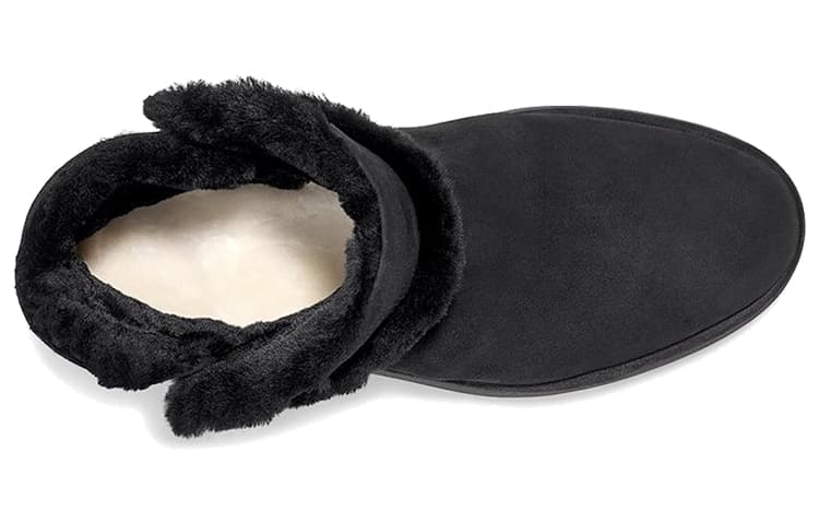 Ботинки зимние UGG Classic Mini Spill Seam Black - изображение 5
