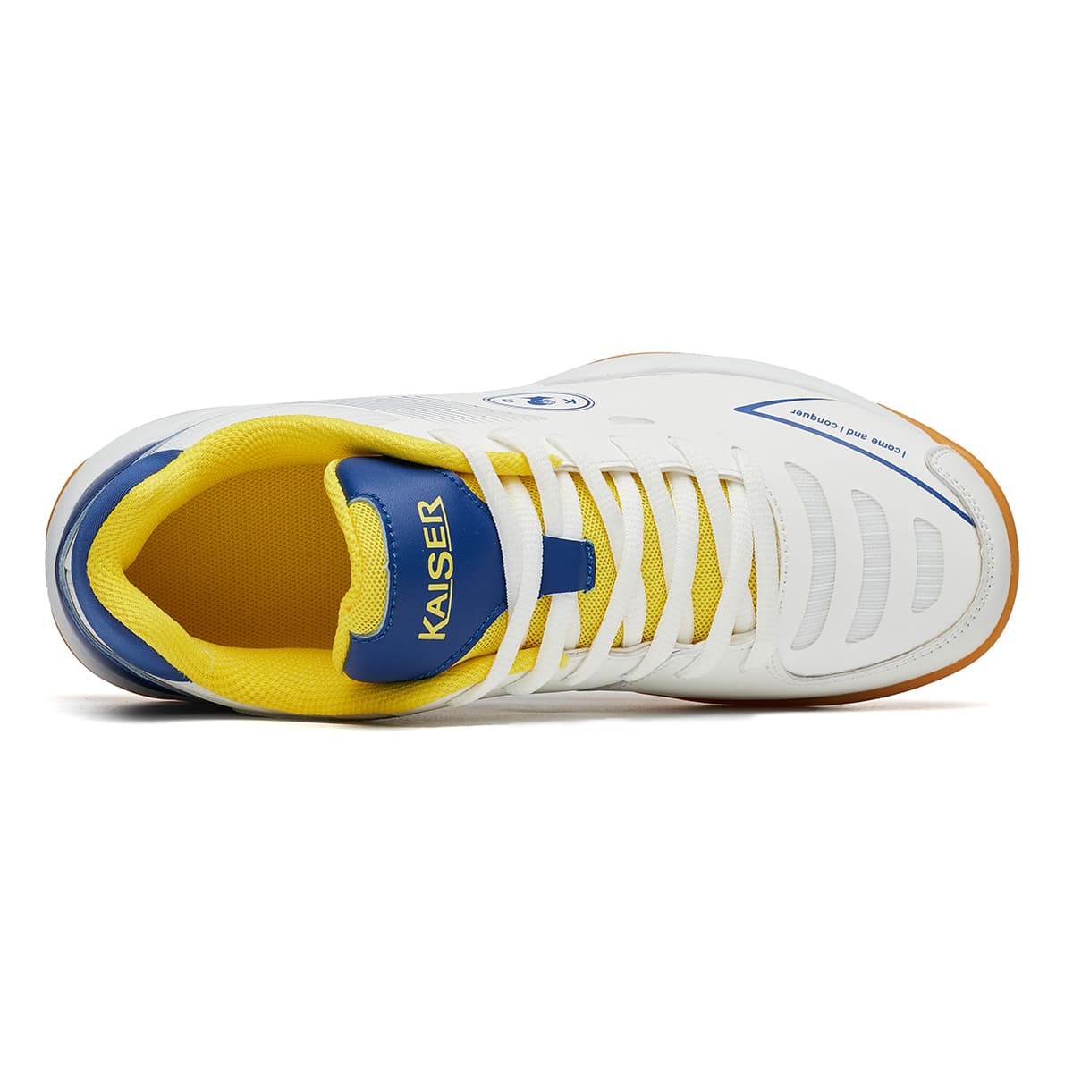 Кроссовки для бадминтона KAISER Badminton Shoes White Blue - изображение 3