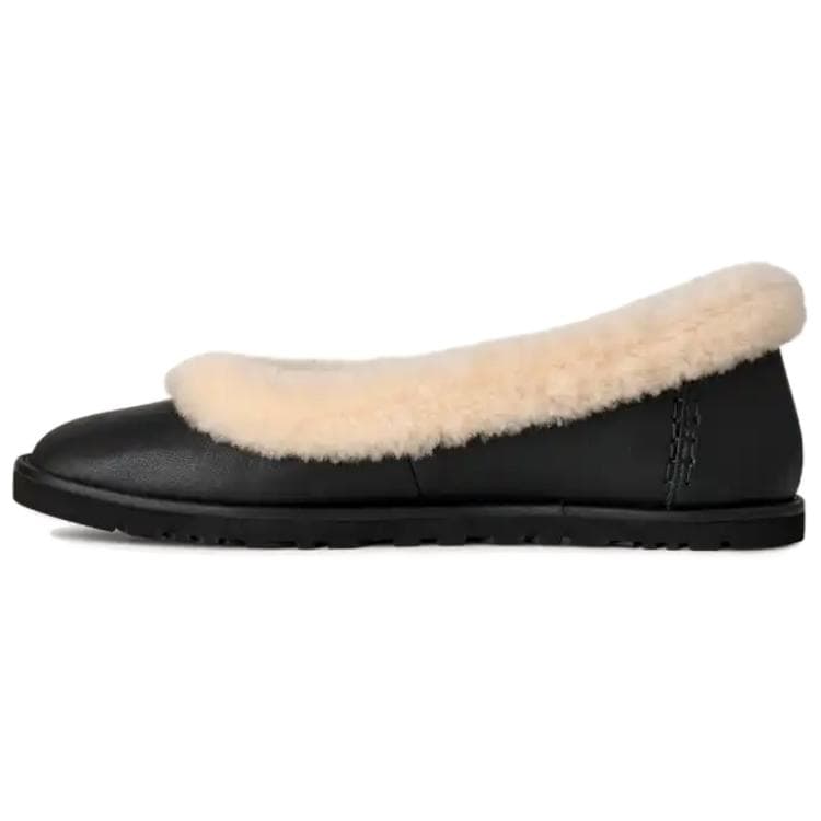 Тапочки UGG Zora Повседневная обувь Женская Черная - изображение 3