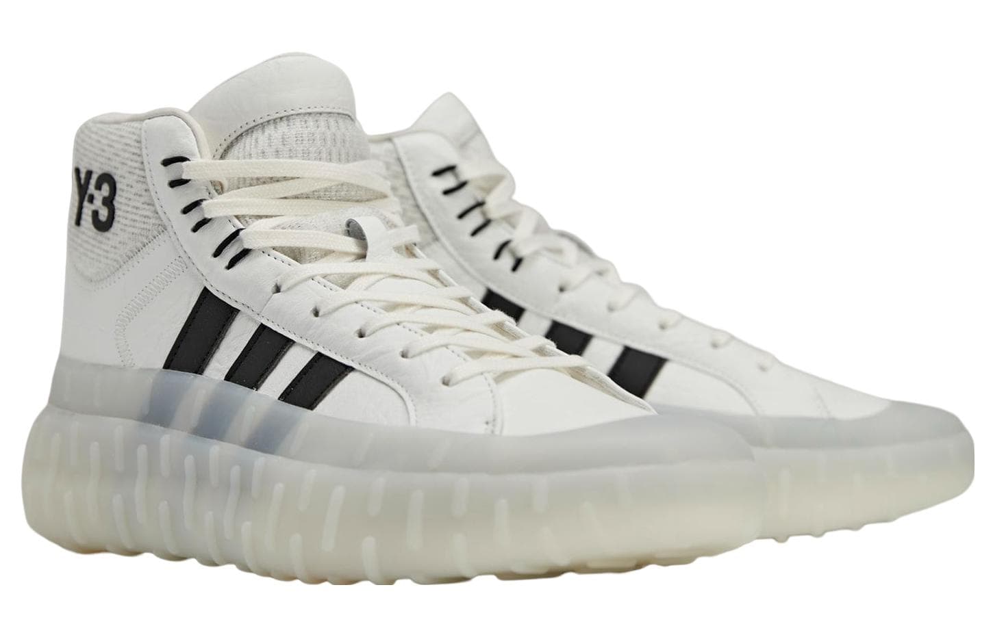 Кроссовки Y-3 GR.1P High White Black - изображение 4