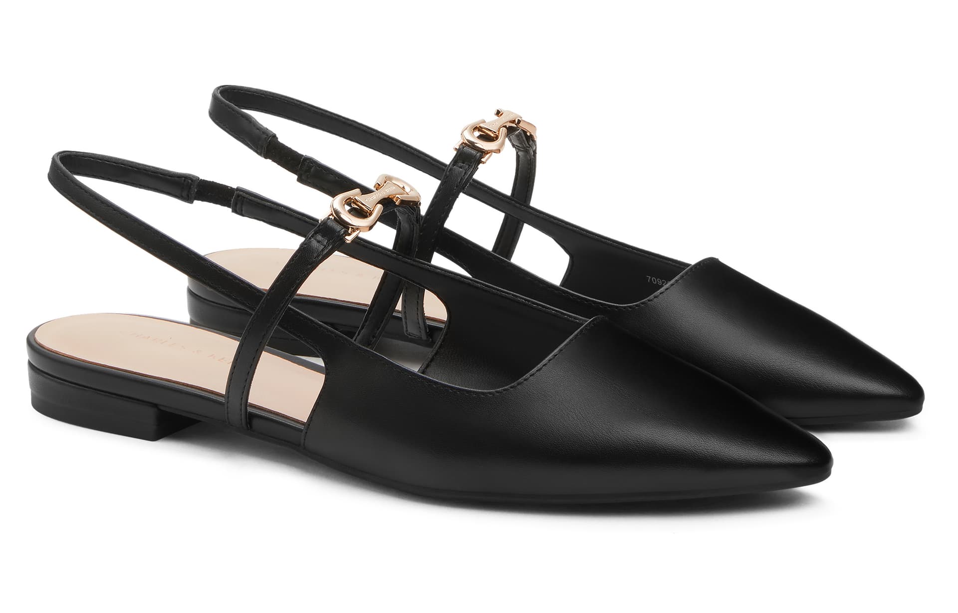 Шлёпанцы CHARLESKEITH ck PU 2.1cm TaupeBlackSilver - изображение 2