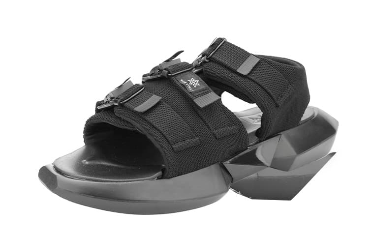 Сандалии с ремешком NORVINCY Velcro Magnetic Sandals Black - изображение 2