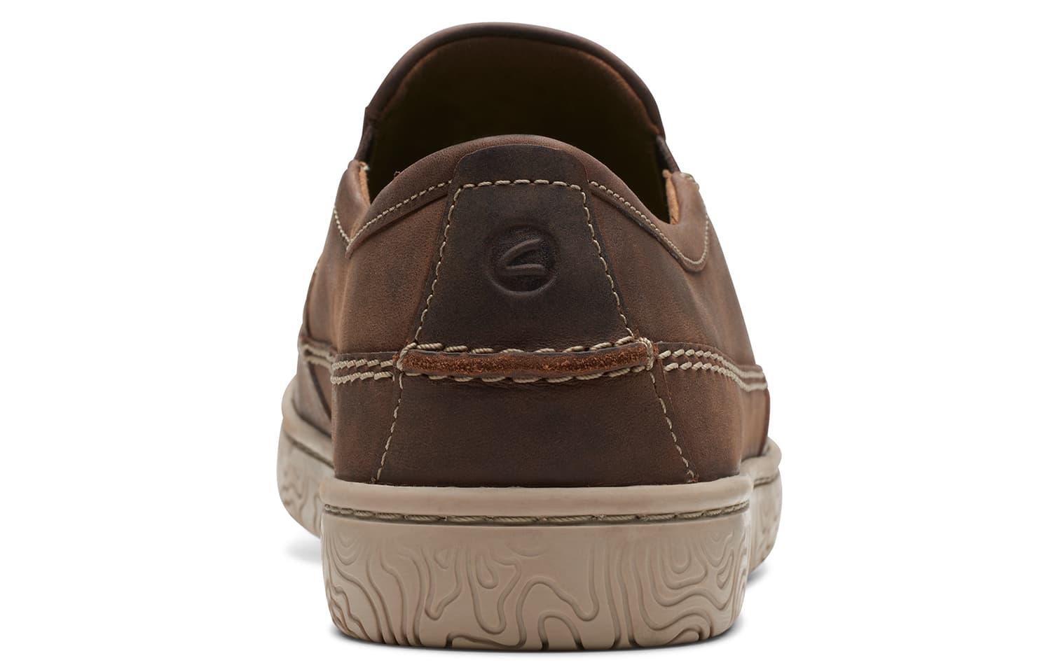 Clarks Hodgson Collection Телесная корова Кожа Повседневная обувь Мужская Коричневый - изображение 4