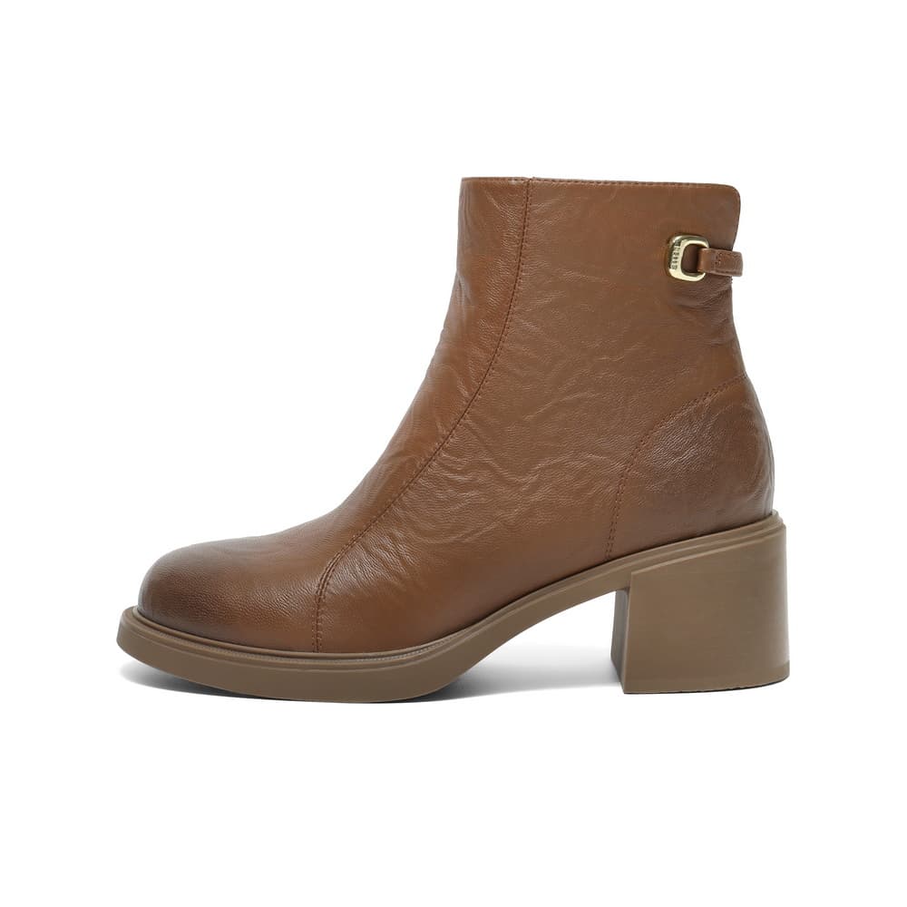 Сапоги BELLE Ботильоны женские 100% овчина Винтаж модный тренд - изображение 13