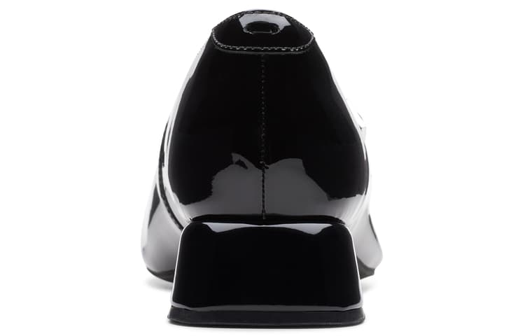 Тапочки Clarks Daiss30 Повседневная обувь Женская Черная - изображение 4