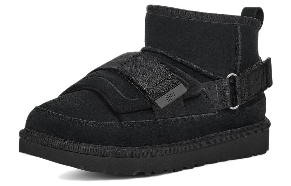 Ботинки зимние UGG Ankle Snow Boots Black - изображение 2