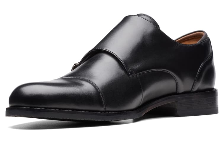 Ботинки Clarks Повседневная обувь из коровьей кожи мужская черная - изображение 2