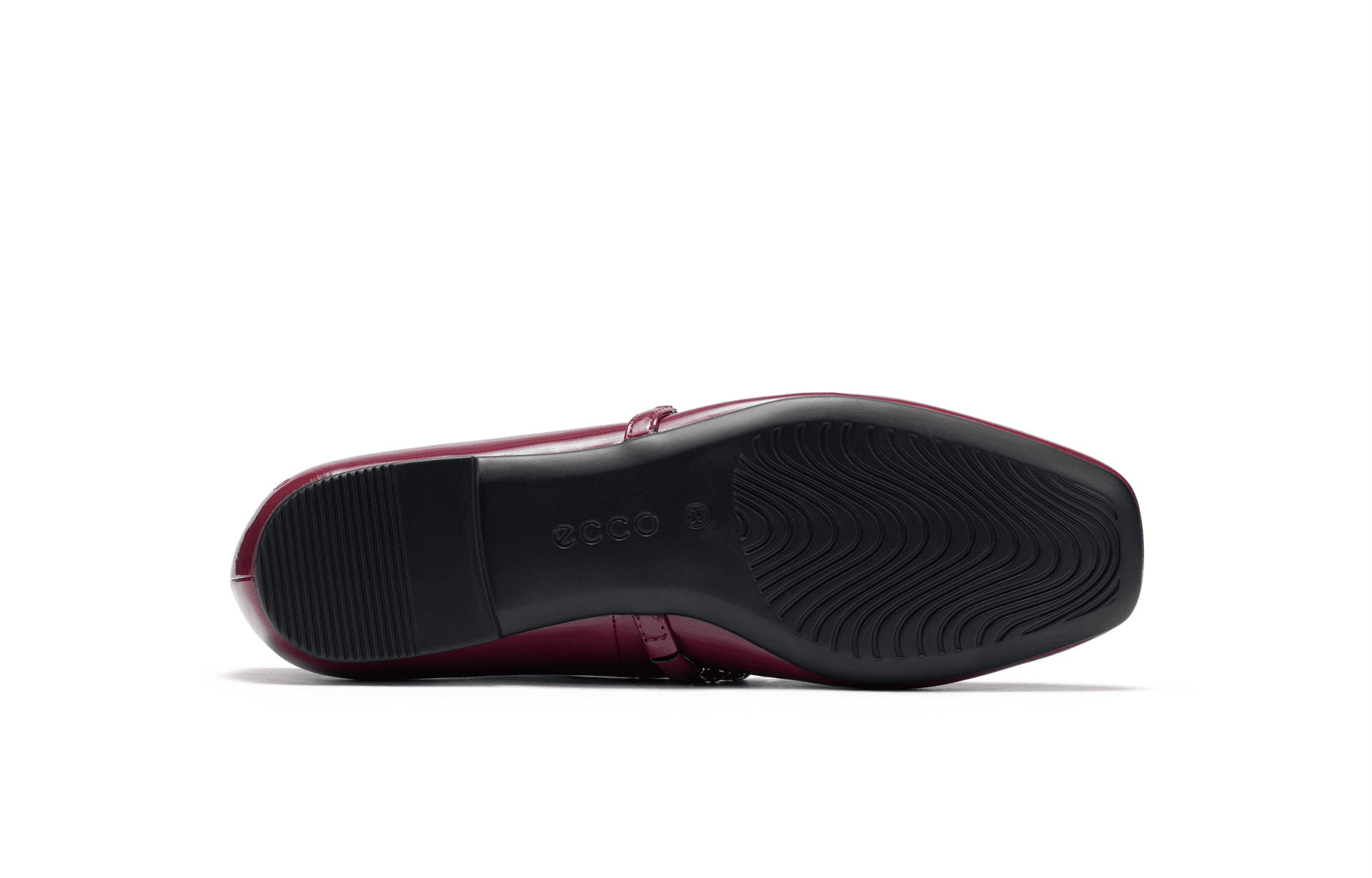 Ecco Dance Joy Collection Тонкие и без объема Туфли Мэри Джейн Женские Темный Камень-красный 234333 - изображение 4