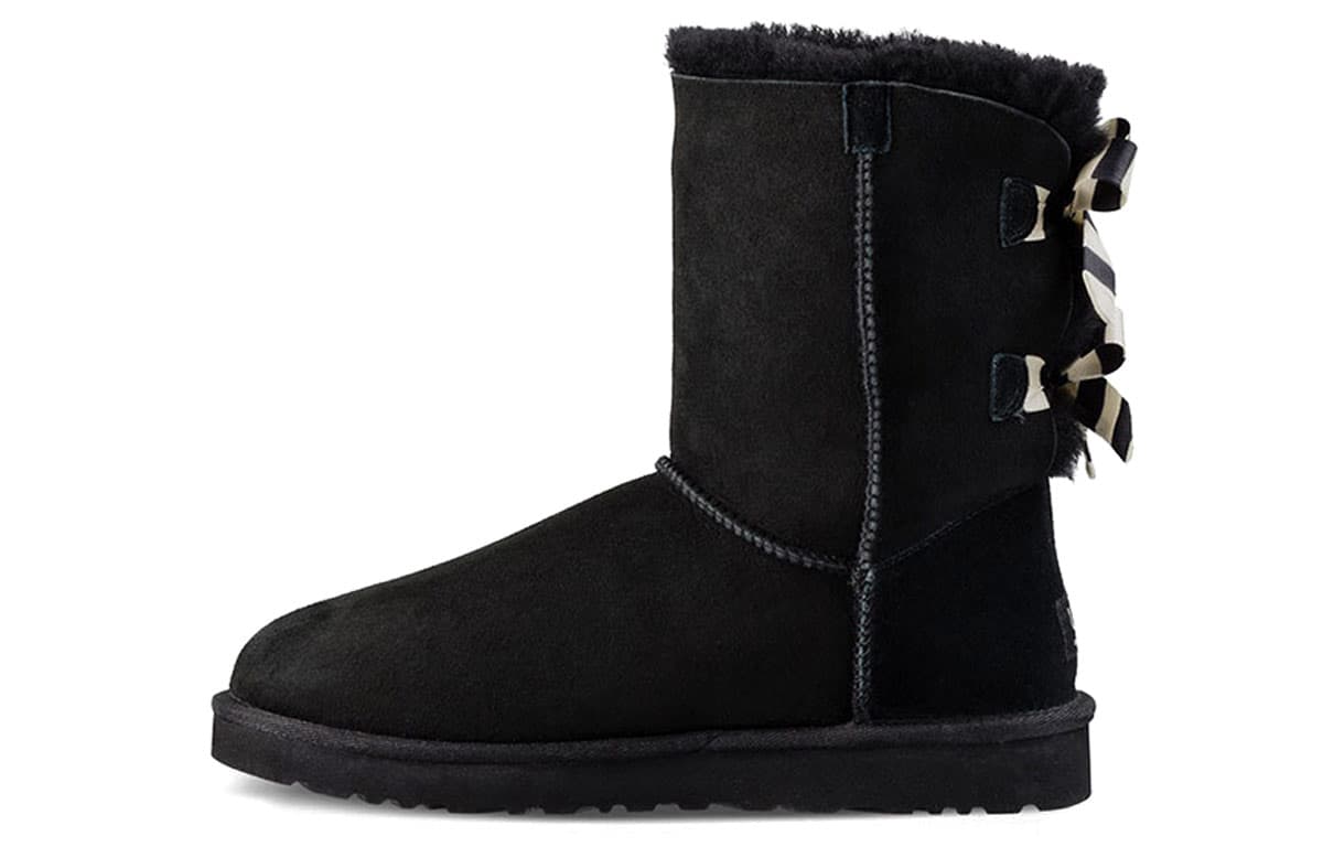 Ботинки зимние UGG Bailey Bow Stripe - изображение 1