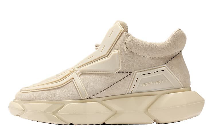 Кроссовки NORVINCY Suede Utility Sneakers Khaki - изображение 1