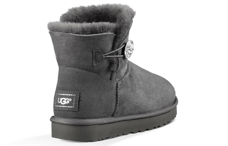 Ботинки зимние UGG Mini Bailey Button Bling - изображение 4