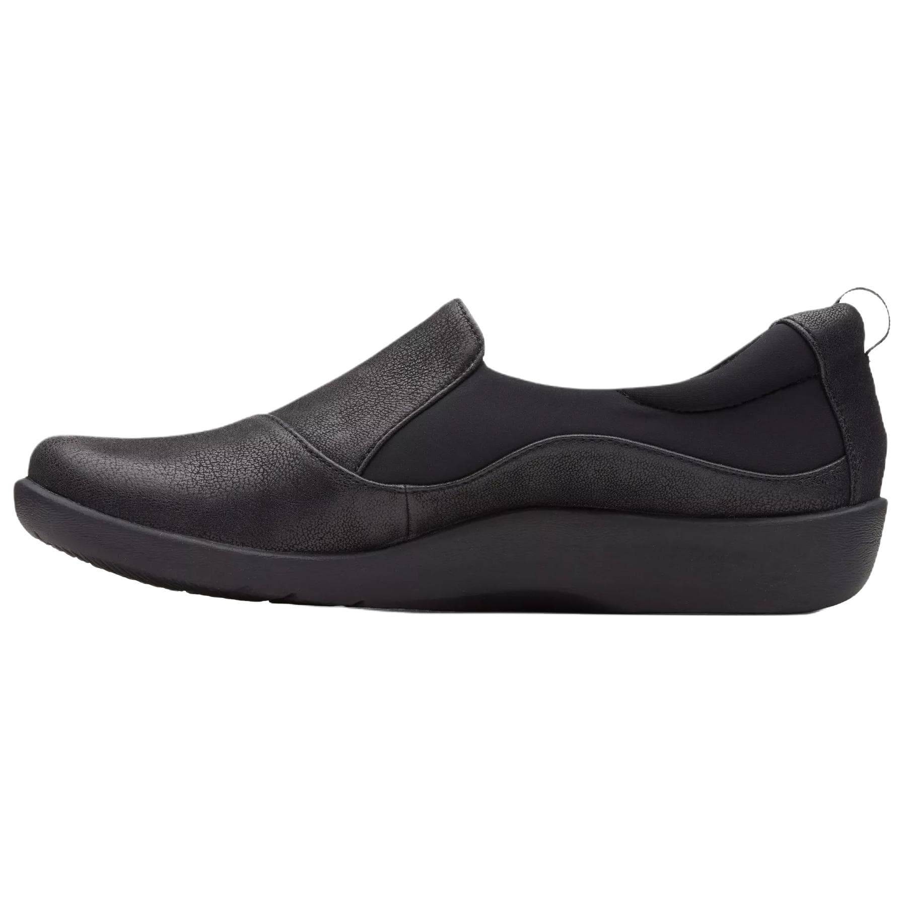 Тапочки Clarks Sillian Paz Бычья замша Повседневная обувь Женская Черная - изображение 2