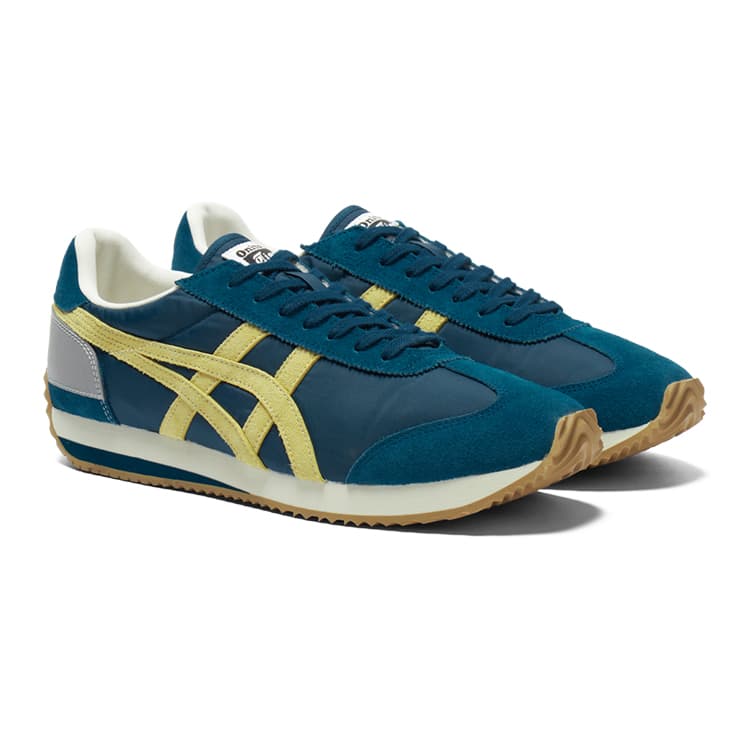Кроссовки Onitsuka Tiger CALIFORNIA 78 VIN Низкий Топ Повседневная Обувь Унисекс Темно-Синий - изображение 3