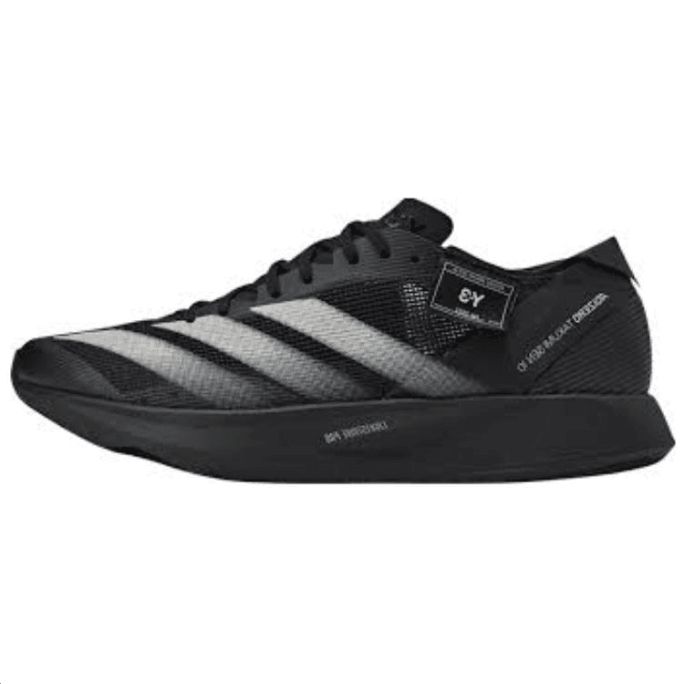 Кроссовки для бега Y 3 Low Top Беговые кроссовки Унисекс Черные - изображение 1
