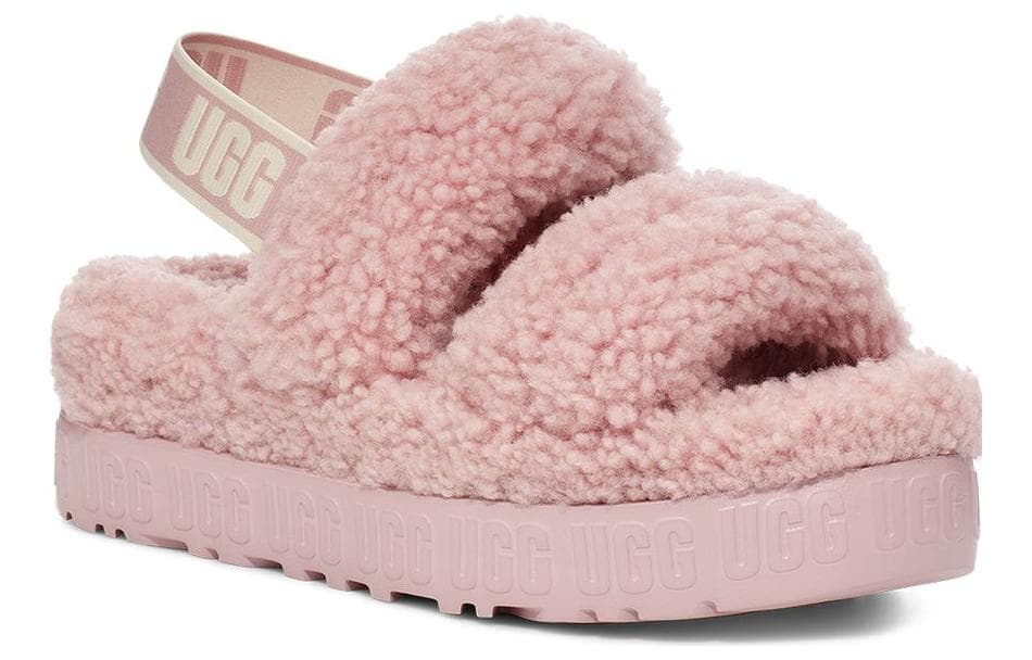Шлёпанцы UGG Oh Fluffita Rose Grey - изображение 2