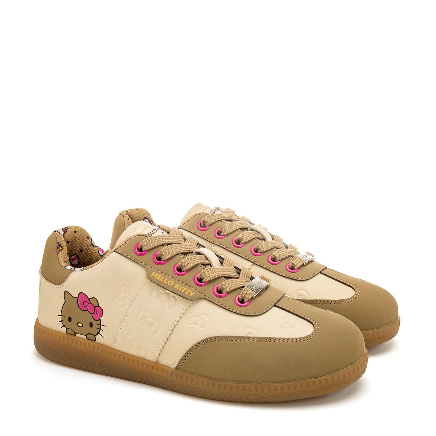 Кроссовки Sanrio x Hello Kitty Износостойкие Легкие Износостойкие и Низкие Женские Немецкие армейские кроссовки - изображение 3