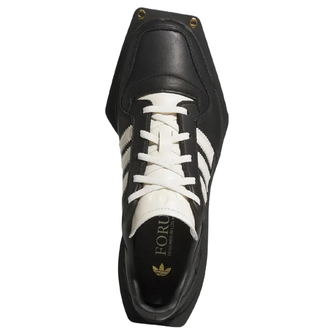 Кроссовки Adidas Originals FORUM Повседневная обувь Женская Черно-белая - изображение 5