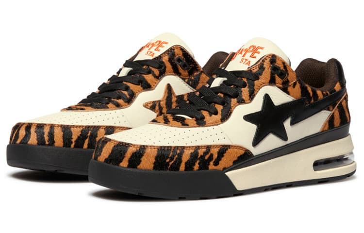 Кроссовки A BATHING APE ROAD STA Black Brown - изображение 3
