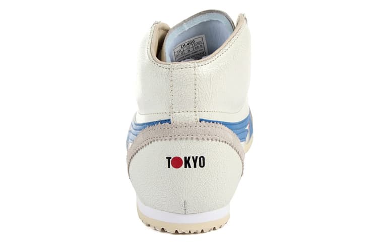 Кроссовки Onitsuka Tiger Mexico Mid-Runner White Blue - изображение 4
