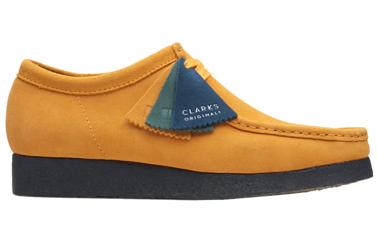 Кроссовки Clarks Originals Wallabee Yellow - изображение 2