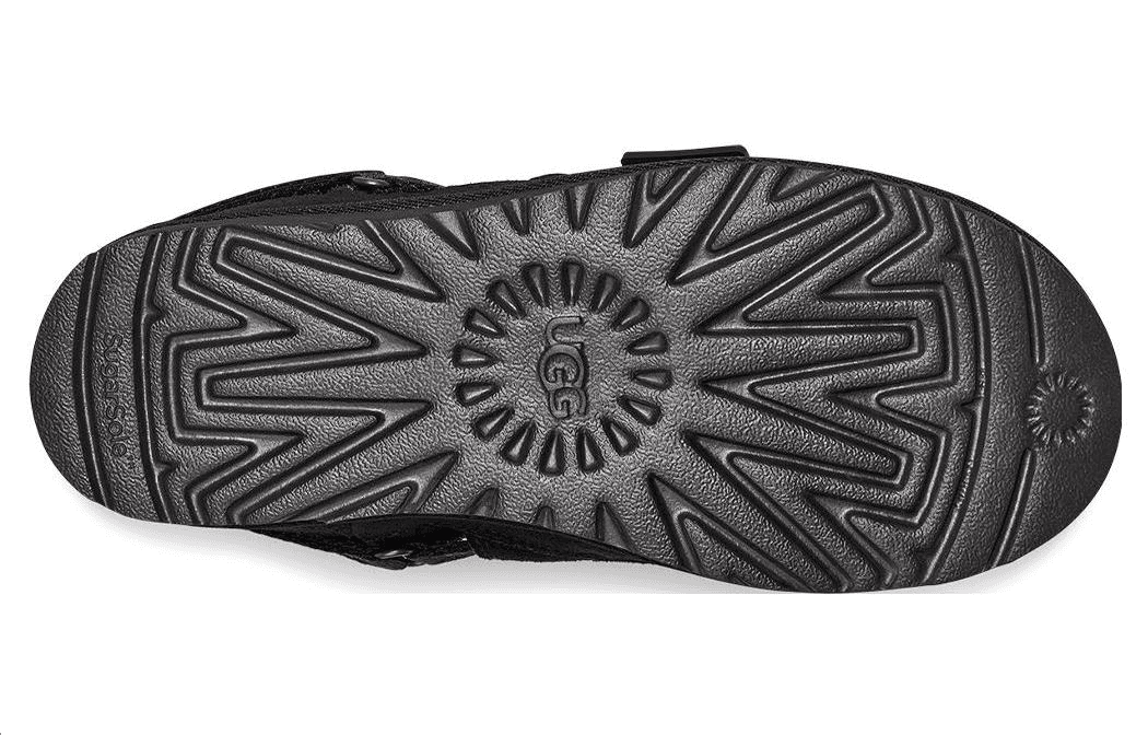 Ботинки зимние UGG Ankle Snow Boots Black - изображение 4