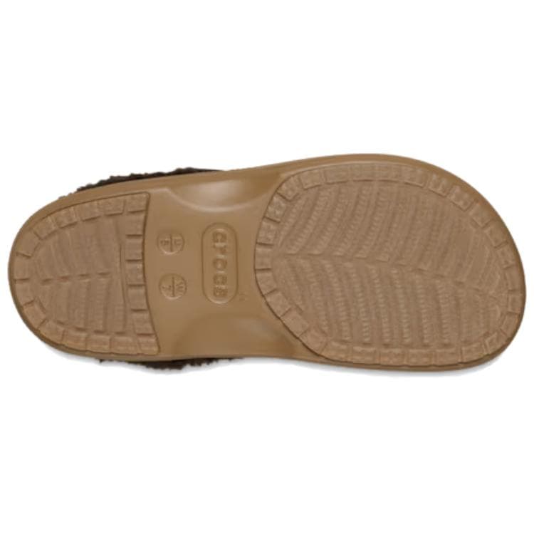 Сандалии Crocs Classic Lined Без специальных функций Закрытые тапочки Унисекс Темная умбра - изображение 6