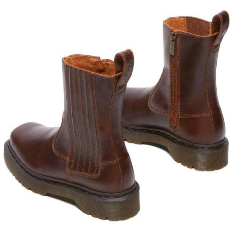 Сапоги Dr.Martens Женские ботильоны коричневого цвета - изображение 4